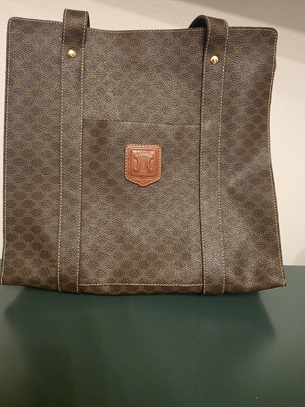 Vintage Celine Macadam Tote